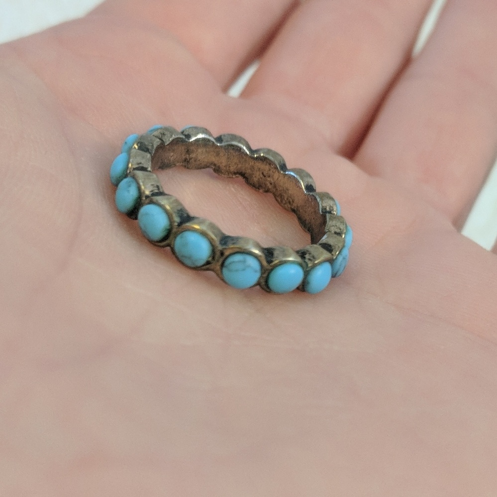 Chloe & Isabela turquoise Ring